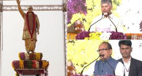 Amaravati: అమరావతిలో వాజ్‌పేయి విగ్రహం.. ఆవిష్కరించిన సీఎం చంద్రబాబు, కేంద్రమంత్రి చౌహాన్