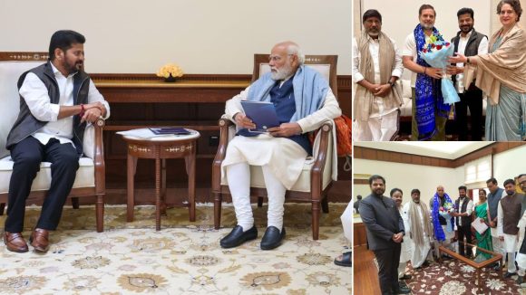 Delhi News: హస్తినలో బిజీగా సీఎం రేవంత్‌.. మోదీ-రాహుల్‌లతో సమావేశం, సమ్మిట్ రావాలని ఆహ్వానం