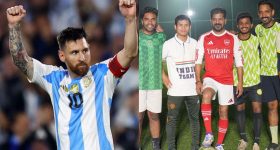 Hyderabad News: మెస్సితో పుట్‌బాల్ మ్యాచ్.. సీఎం రేవంత్‌రెడ్డి ముమ్మరంగా ప్రాక్టీసు, ఆశ్చర్యపోయిన ప్లేయర్స్