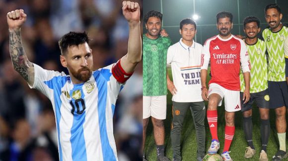 Hyderabad News: మెస్సితో పుట్‌బాల్ మ్యాచ్.. సీఎం రేవంత్‌రెడ్డి ముమ్మరంగా ప్రాక్టీసు, ఆశ్చర్యపోయిన ప్లేయర్స్