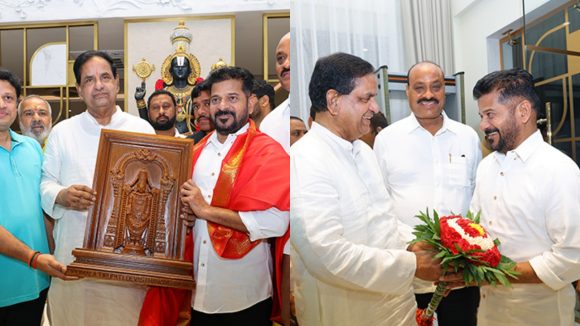 Tirumala: తిరుమల చేరుకున్న తెలంగాణ సీఎం రేవంత్ రెడ్డి.. రేపు వైకుంఠ ద్వార దర్శనం
