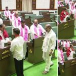Telangana Assembly: కేసీఆర్‌‌తో మాట్లాడిన సీఎం రేవంత్.. అటెండెన్స్ తర్వాత బయటకు! చిక్కిన కేటీఆర్