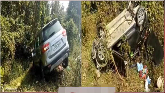 Karimnagar Accident: తెలంగాణాలో రోడ్ టెర్రర్.. రెండు కార్లు గాల్లో పల్టీలు కొట్టి..  స్పాట్ లో ఐదుగురు