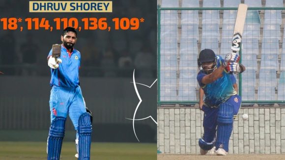 Dhruv Shorey : వ‌రుస‌గా 5 సెంచ‌రీల‌తో రికార్డు..  వ‌ర‌ల్డ్ రికార్డు బ్రేక్ చేసే ఛాన్స్..!