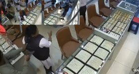 Diamond Jewellery Robbery: జస్ట్ 5 మినిట్స్.. అలా వచ్చారు.. ఇలా రూ.10 కోట్ల ఆభరణాలు తీసుకెళ్లారు..