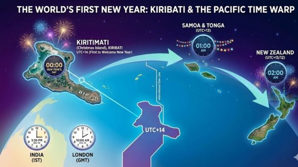 Kiritimati Island: మరో కొద్ది రోజుల్లో కొత్త ఏడాది.. ప్రపంచంలో అందరికంటే ముందుగా ‘హ్యాపీ న్యూ ఇయర్’ చెప్పేది వీళ్లే!