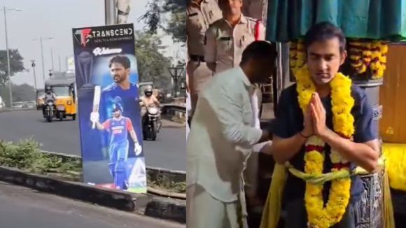 Gautam Gambhir: ఏపీలో గంభీర్ ను ఇలా కట్టేశారేంటి ? విశాఖ రోడ్ల‌పై నితీశ్ కుమార్ రెడ్డి క‌టౌట్లు