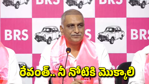 Harish Rao On Congress: కేసీఆర్ స్టేట్స్ మెన్, రేవంత్ రెడ్డి స్ట్రీట్ రౌడీ.. హరీశ్ రావు సంచలన వ్యాఖ్యలు
