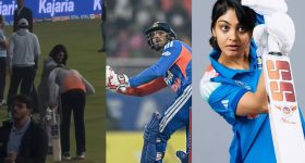 Harleen Deol: హర్లీన్ డియోల్ కు ఇంత పొగ‌రు అవ‌స‌ర‌మా? బెదిరించి జితేష్ శర్మ‌తో కాళ్లు మొక్కించుకుందిగా