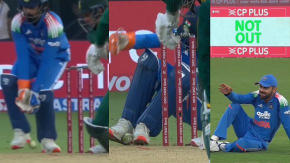 Ind vs Sa 3rd Odi: స్టెప్ క్యాచ్ ప‌ట్టి, రివ్యూ తీసుకున్న కేఎల్ రాహుల్‌.. కోహ్లీ రియాక్ష‌న్ చూడండి, న‌వ్వుకోవాల్సిందే