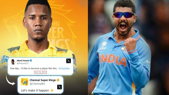 IPL Auction 2026: 12 ఏళ్ల కింద‌టే చెప్పాడు..ఇప్పుడు జ‌డేజా ప్లేస్ భ‌ర్తీ చేసేశాడు..అకేల్ హోసిన్ ట్వీట్ వైర‌ల్‌