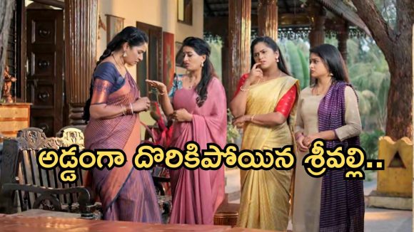 Illu Illalu Pillalu Today Episode: శ్రీవల్లికి చెమటలు.. దొరికిపోయిన భాగ్యం.. నగల దొంగ దొరుకుతారా..?