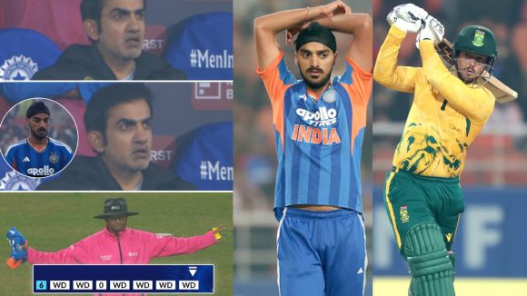 Ind vs SA 2nd T20I: 7 వైడ్లు వేసిన అర్ష‌దీప్‌,54 ప‌రుగులు..గంభీర్ స్ట్రాంగ్ వార్నింగ్‌, టీమిండియా టార్గెట్ ఎంతంటే