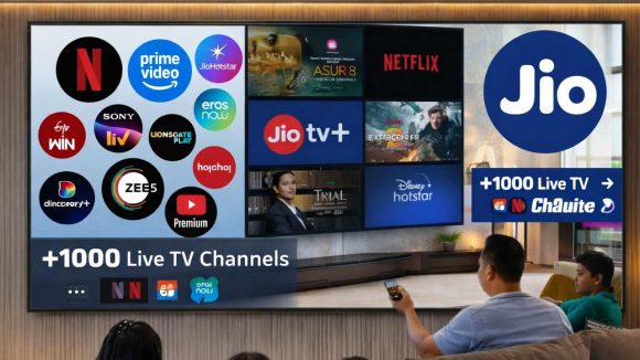 Jio 599 Plan: అన్‌లిమిటెడ్ డేటా + 12 OTT యాప్స్ + 1000 టీవీ ఛానెల్స్..  జియో కొత్త రూ.599 ప్లాన్