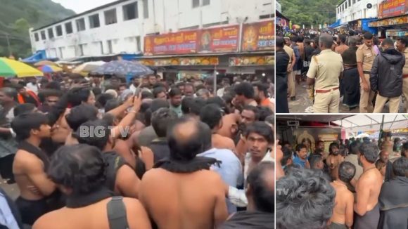 Sabarimala: శబరిమలలో మళ్లీ రచ్చ..  తెలుగు భక్తులపై స్థానిక వ్యాపారుల దాడి, రంగంలోకి పోలీసులు