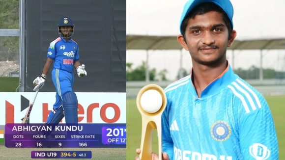 U19 Asia Cup 2025: వైభ‌వ్ ను మించిన మొన‌గాడు…16 ఫోర్లు, 9 సిక్సర్లతో డ‌బుల్ సెంచ‌రీ, ఎవ‌రీ అభిజ్ఞాన్ కుందు ?