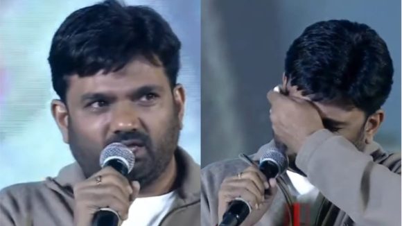 The Raja Saab Pre release: కన్నీళ్లు పెట్టుకున్న మారుతి.. ఓదార్చిన ప్రభాస్!