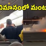 Airplane Catches Fire: టేకాఫ్ అవుతుండగా విమానంలో మంటలు.. ఫ్లైట్ లో 180 మంది ప్రయాణికులు