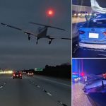 Flight Accident Video: హైవేపై కారు మీద ల్యాండైన విమానం.. విన్యాసం కాదు, ఘోర ప్రమాదం