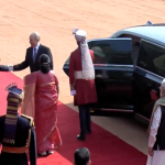 Putin Guard Of Honor:  గార్డుకు షేక్ హ్యాండ్ ఇచ్చిన పుతిన్.. గౌరవ వందనంలో ఆసక్తికర ఘటన.. వీడియో వైరల్