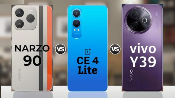 Smartphone Comparison: రియల్‌మీ నార్జో 90 vs వన్‌ప్లస్ నార్డ్ CE4 లైట్ vs వివో Y39.. ఏది బెస్ట్?