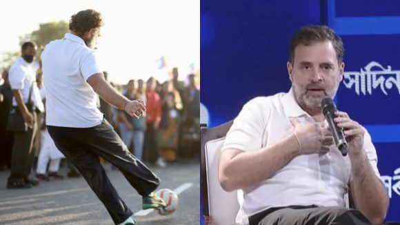 Rahul Gandhi: రేపు హైదరాబాద్ పర్యటనకు రాహుల్ గాంధీ.. GOAT ఇండియా టూర్ ఈవెంట్ కు హాజరు