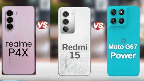 Smartphone Comparison: రియల్‌మి P4x vs మోటో G67 పవర్ vs రెడ్‌మి 15.. రూ20000 బడ్జెట్‌లో ఏది బెస్ట్?
