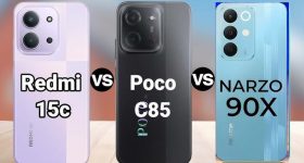 Smartphone Comparison: రియల్‌మీ నార్జో 90x vs పోకో C85 vs రెడ్‌మి 15C.. తక్కువ బడ్జెట్‌లో ఏది బెస్ట్?