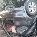 Road Accident: ఘోర రోడ్డు ప్రమాదం.. బ్రిడ్జి నుంచి కారు బోల్తా, నలుగురు మృతి