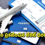 Flight Ticket Rates: హమ్మయ్య.. విమాన టికెట్ ధరలకు కళ్లెం వేసిన కేంద్రం, ఎన్ని కి.మీలకు ఎంతంటే?