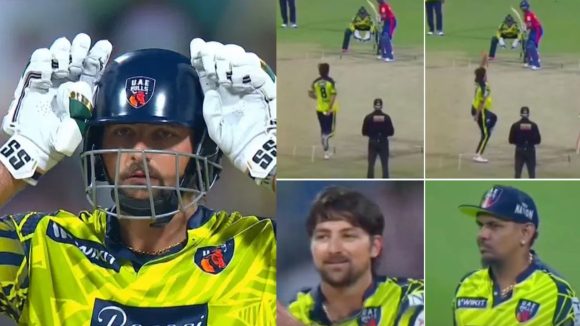 Tim David Bowling : సునీల్ నరైన్ లాగా మారిపోయిన టిమ్ డేవిడ్.. బంతి దాచుకొని మరి బౌలింగ్