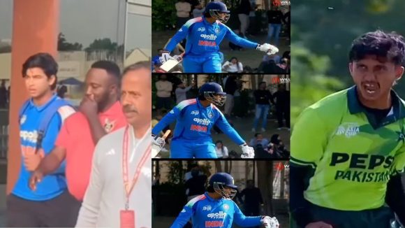 U19 Asia Cup 2025: వైభవ్ ను ర్యాగింగ్ చేసిన పాక్ ఫ్యాన్స్.. షాకింగ్ వీడియో వైరల్