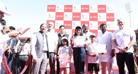 UBS Athletics Kids Cup: తెలంగాణను క్రీడా హబ్‌గా మారుస్తాం.. ఒలింపిక్సే మా లక్ష్యం: మంత్రి వాకిటి శ్రీహరి