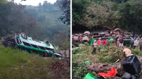 Bus Accident: మెక్సికోలో ఘోర బస్సు ప్రమాదం.. 10 మంది మృతి
