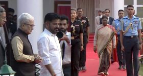 Droupadi Murmu: రాష్ట్రపతి నిలయంలో ఎట్ హోం కార్యక్రమం.. హైదరాబాద్‌లో రాజకీయ ప్రముఖుల సందడి