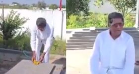 Jagtial News: బతికుండగానే రూ.12 లక్షలతో సమాధి నిర్మించుకున్న వ్యక్తి