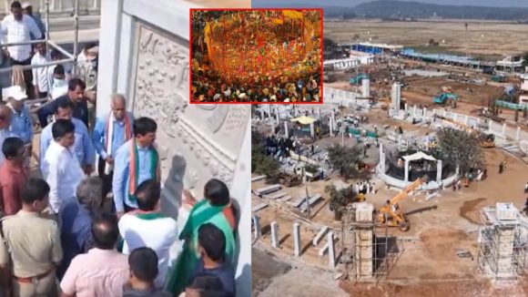 Medaram Temple: శరవేగంగా మేడారం జాతర పనులు.. డ్రోన్ విజువల్స్