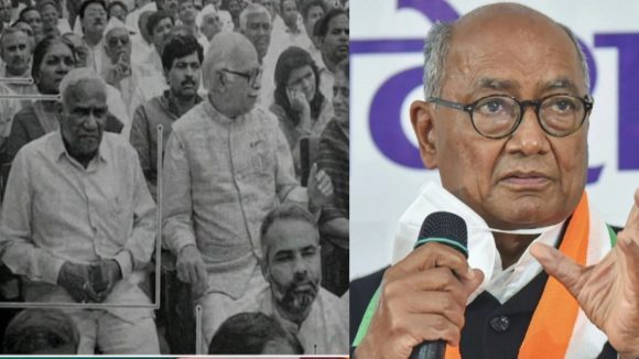Digvijaya Singh: పాత ఫొటో షేర్ చేసి.. మోదీని కొనియాడిన దిగ్విజయ్ సింగ్.. కాంగ్రెస్​లో ప్రకంపనలు