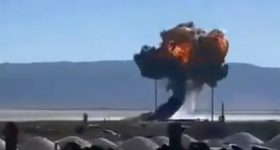 US Air Force F-16 Crash: కుప్పకూలిన అమెరికా ఫైటర్ జెట్.. వైరల్ అవుతోన్న వీడియో