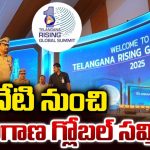 Telangana Global Summit: తెలంగాణ రైజింగ్  గ్లోబల్ సమ్మిట్ 2025.. నేటి షెడ్యూల్ ఇదే..