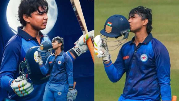 Vaibhav Suryavanshi : విధ్వంస‌క‌ర బ్యాట్స్ మెన్.. విజ‌య్ హాజారే ట్రోఫీ నుంచి ఔట్..!