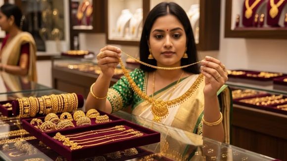 Gold Rate Increased: తగ్గుతూ.. పెరుగుతూ.. షాక్ ఇస్తున్న బంగారం.. తులం ఎంతంటే?