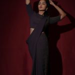 Anupama ParameswRan : పర్ఫుల్ కలర్ శారీలో మెరిసిపోతున్న అనుపమ.. స్టైల్ అదుర్స్..