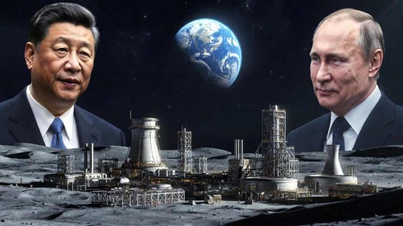 Russia China Moon: అమెరికా వెన్నులో వణుకు.. చంద్రుడిపై అణు కేంద్రం నిర్మించబోతున్న రష్యా, చైనా..