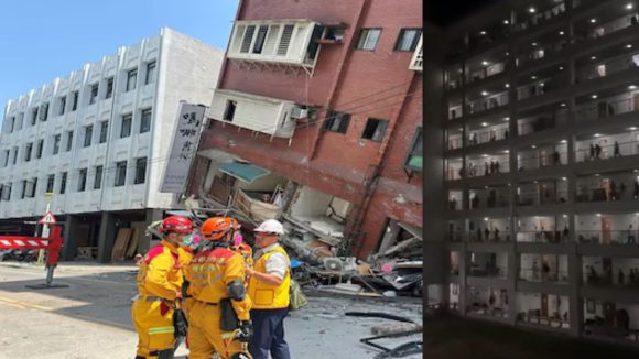 EarthQuake: తైవా‌న్ ని కుదిపేసిన భూకంపం.. కుప్పకూలిన భారీ భవనాలు, 7.0 గా నమోదు
