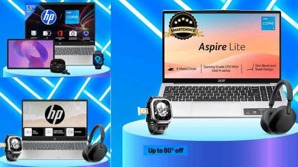 Amazon Mega Sale: అమెజాన్‌లో మళ్లీ మొదలైన మెగా సేల్.. ల్యాప్‌టాప్, స్మార్ట్‌వాచ్‌లపై 75 శాతం తగ్గింపు