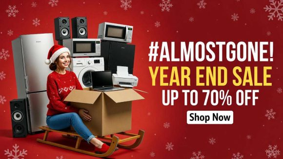 End Of Year Sale: ల్యాప్‌టాప్, టీవీ, ఏసీ, స్మార్ట్‌ఫోన్స్‌పై 70 శాతం డిస్కౌంట్.. ఎండ్ ఆఫ్ ఇయర్ సేల్ వచ్చేసింది