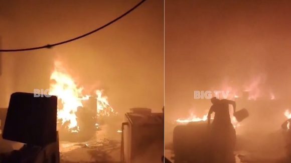 Sangareddy News: సంగారెడ్డిలో భారీ అగ్ని ప్రమాదం.. తగలబడిన పత్తి మిల్లు, ఎగిసిపడిన మంటలు