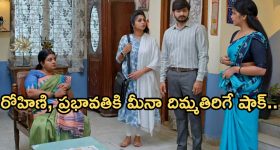 Gundeninda GudiGantalu Today episode: అడ్డంగా దొరికిపోయిన ప్రభావతి.. సత్యం క్షమాపణలు.. మీనాకు దారుణమైన అవమానం.. ట్విస్ట్ ఇదే..