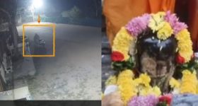 Shiva Linga Vandalism: శివలింగం ధ్వంసం ఘటనలో.. బయటపడ్డ CCTV ఫొటోస్